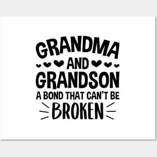 Grandma and Grandson a Bond That Can't be Broken Posters and Art